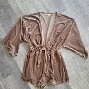 Magnolia South Velvet Jumpsuit